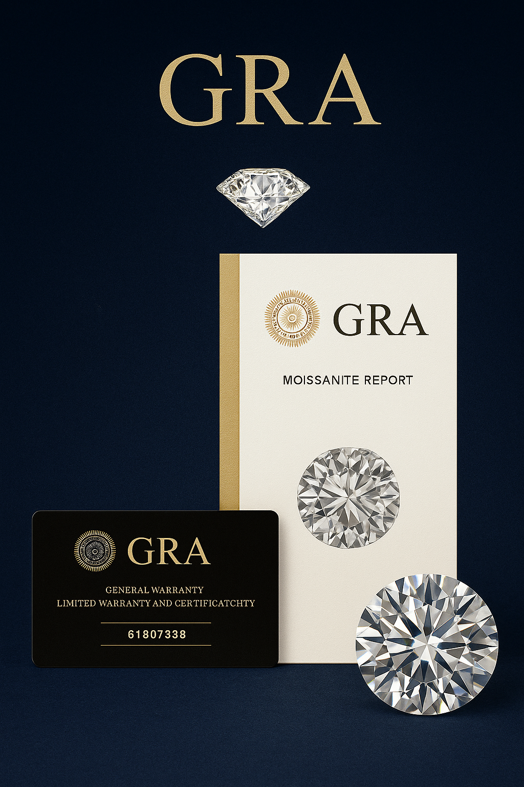 Anillo de Compromiso Moissanita – Plata 925, Certificado Incluido