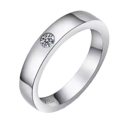 Anillos de Moissanita para Pareja en Plata 925
