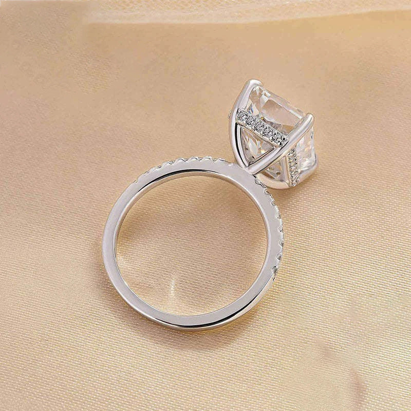 Anillo de Lujo Mujer – Plata 925 con Circonia 3ct