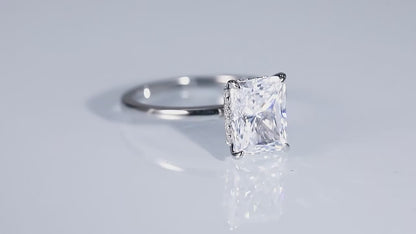 Anillo de Lujo Mujer – Plata 925 con Circonia 3ct